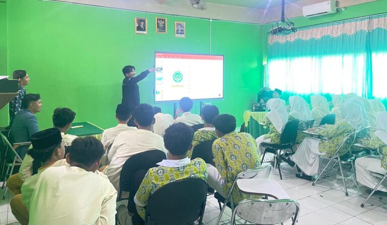 Sosialisasi IPNU & IPPNU di MA Al Azhar Andong